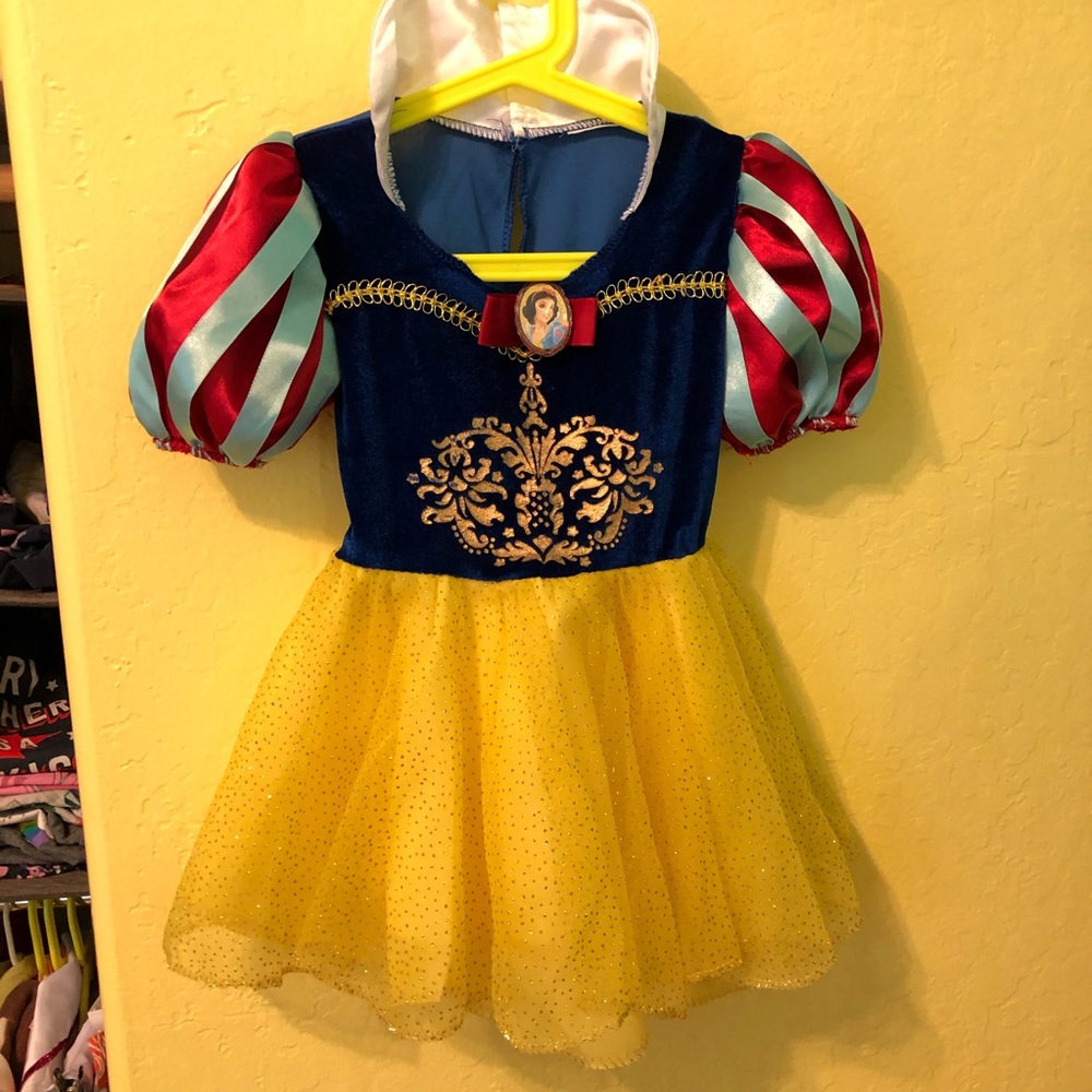 2T-3T Snow White Halloween Dress-up Costume GUC
